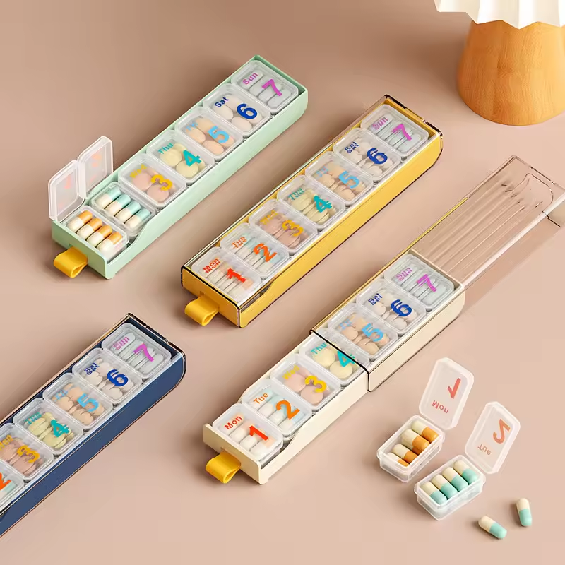 Non-Toxic Weekly Pill Organizer - PillGuard