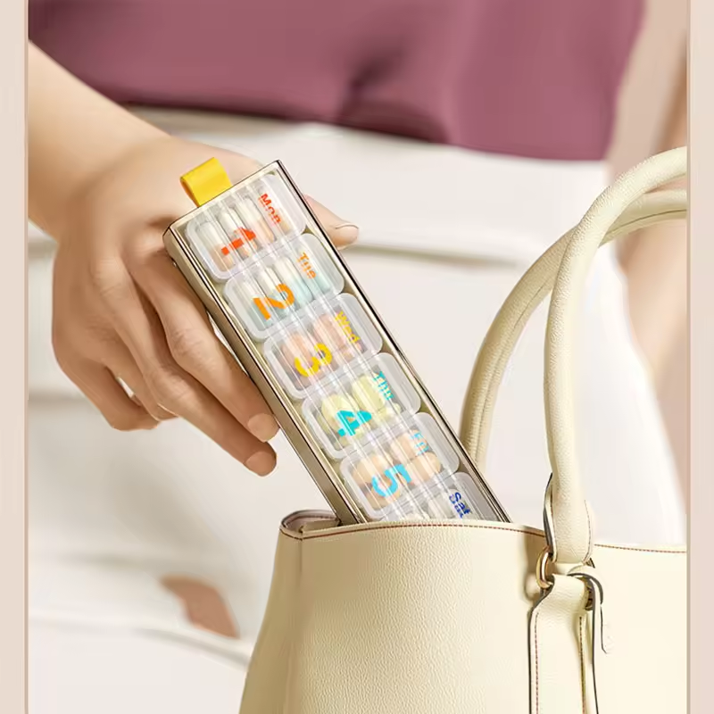 Non-Toxic Weekly Pill Organizer - PillGuard